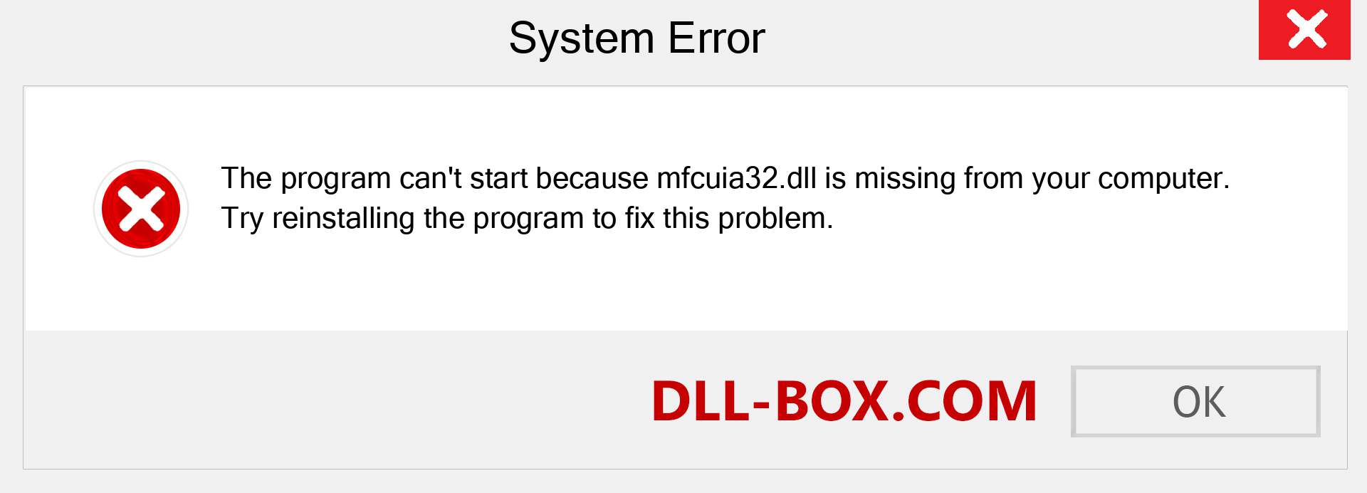  mfcuia32.dll file is missing?. Download for Windows 7, 8, 10 - Fix  mfcuia32 dll Missing Error on Windows, photos, images